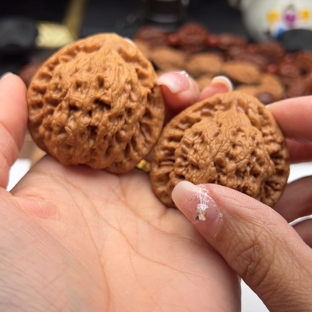 文玩核桃把件金公子46