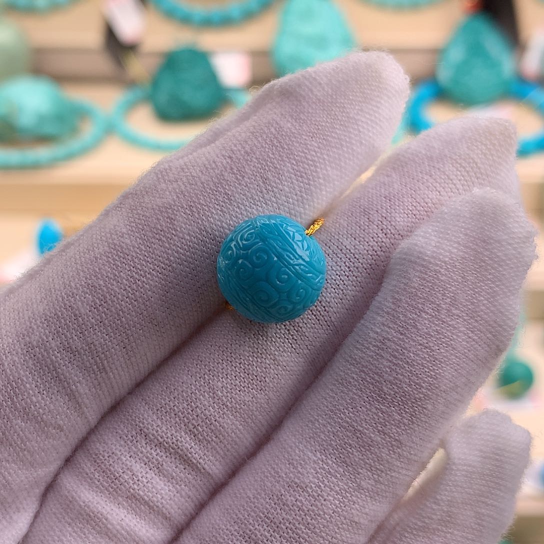 绿松石珠宝奇石未镶嵌12