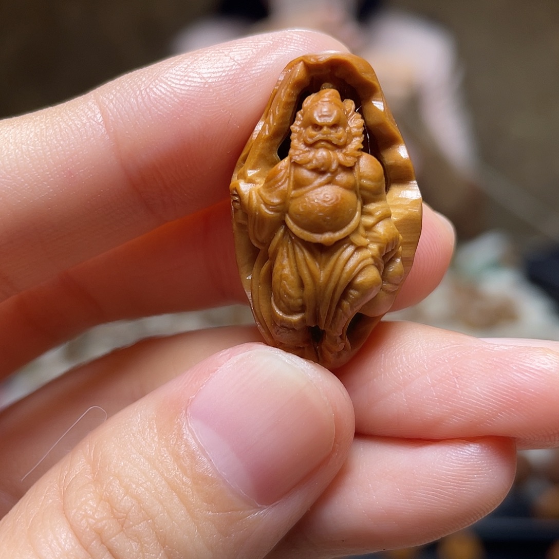 橄榄核手串/手链橄榄核 钟馗
