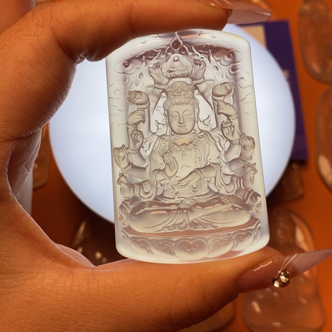 玛瑙/玉髓吊坠未镶嵌用****5