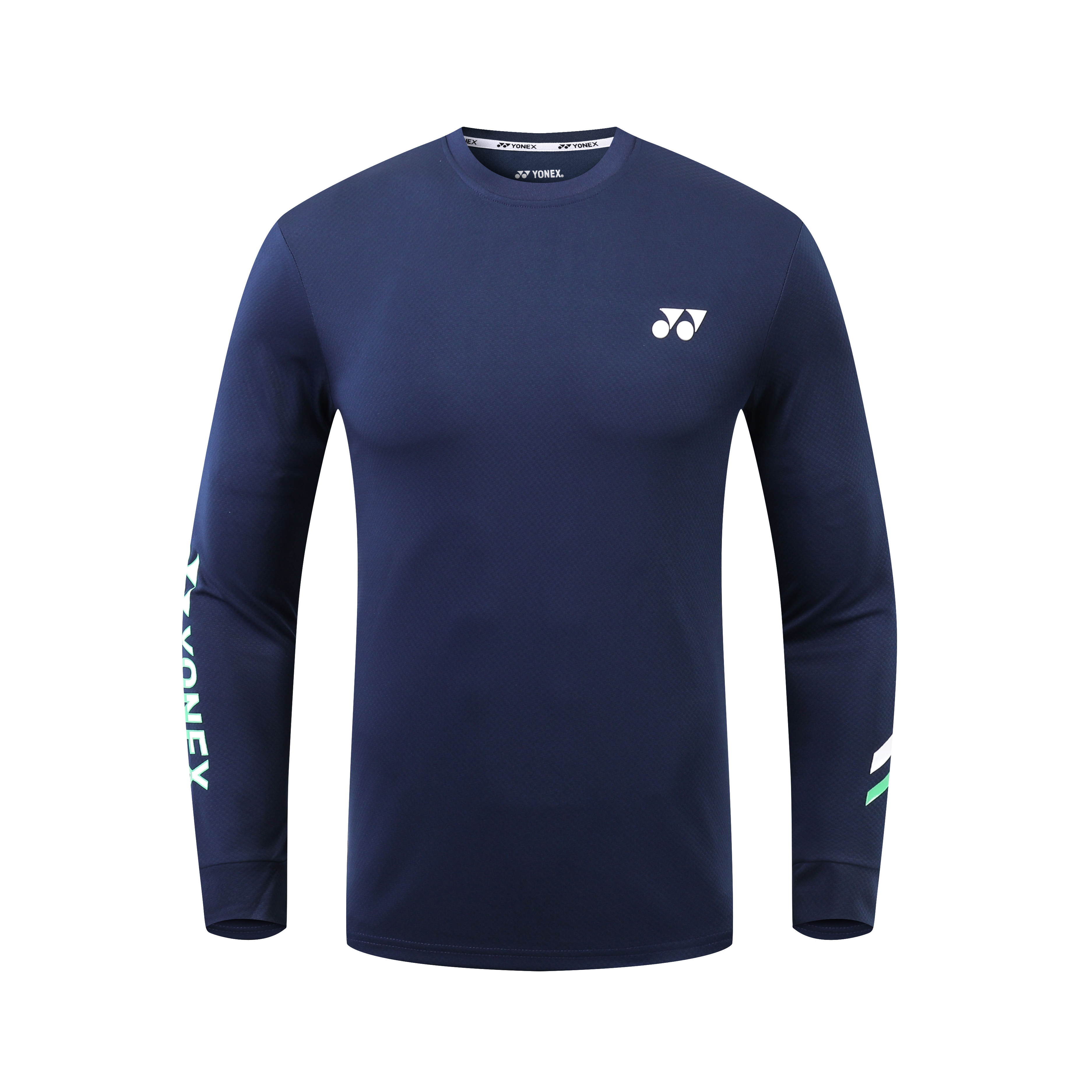 秋冬速干羽毛球长袖训练服男女款运动打底衣