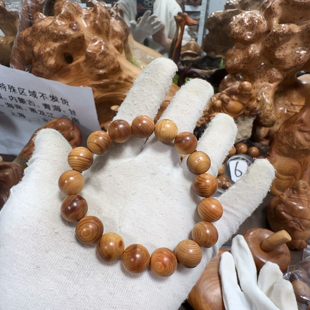 柏木（崖柏）太行崖柏陈化1.2闻香手串