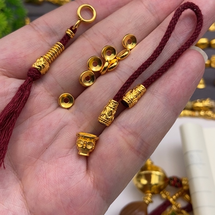 六***哥足银玻璃诚塔8mm大鹏鸟计数器套装