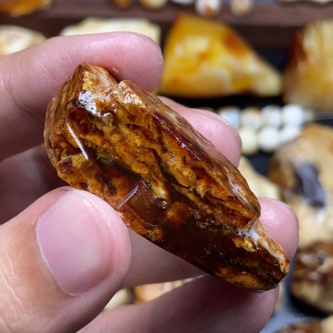 知***乐定制琥珀未镶嵌定制琥珀