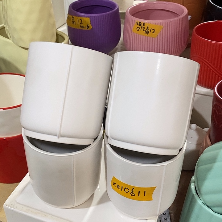 摆件陶凑单满12包邮发好盆有孔