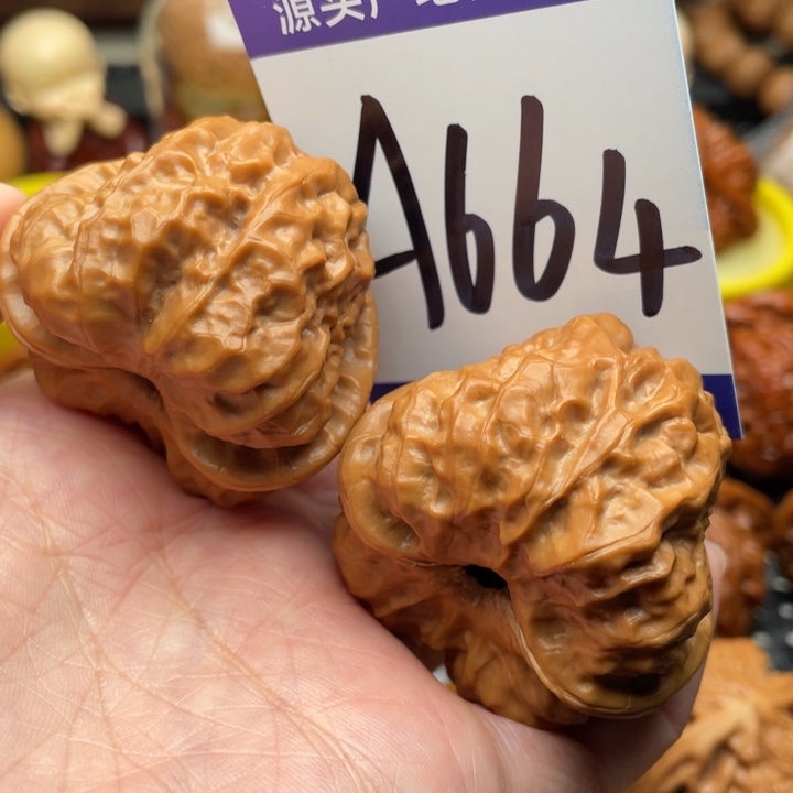 把件桃核蛤蟆头43