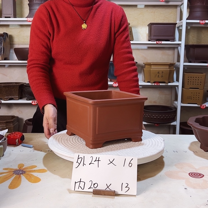 紫砂花盆紫砂花盆