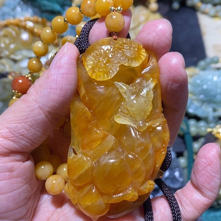 岫玉岫玉吊坠未镶嵌