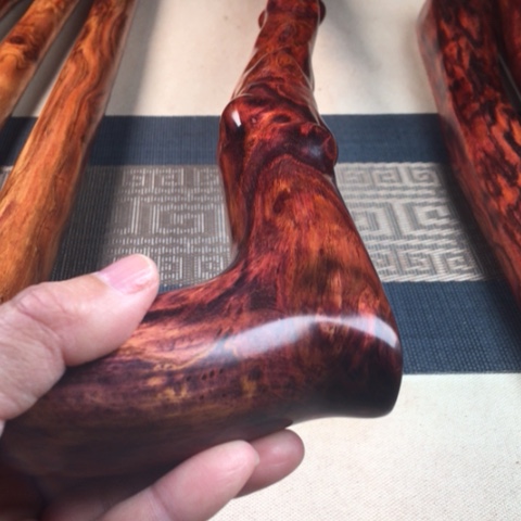 用***8黄花梨/降香黄檀海南黄花梨随形手杖