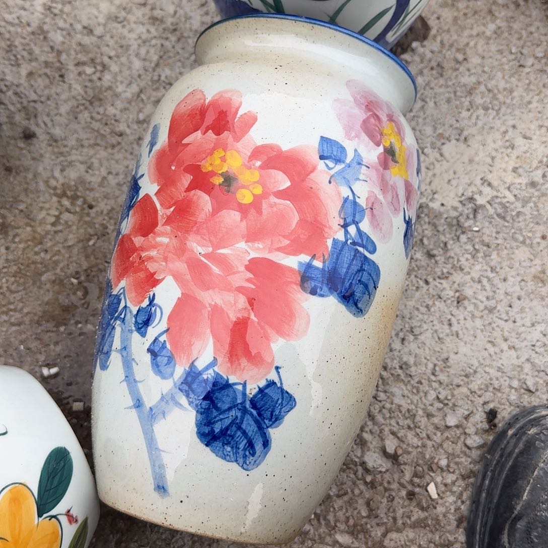 陶瓷微瑕景德镇手工花器