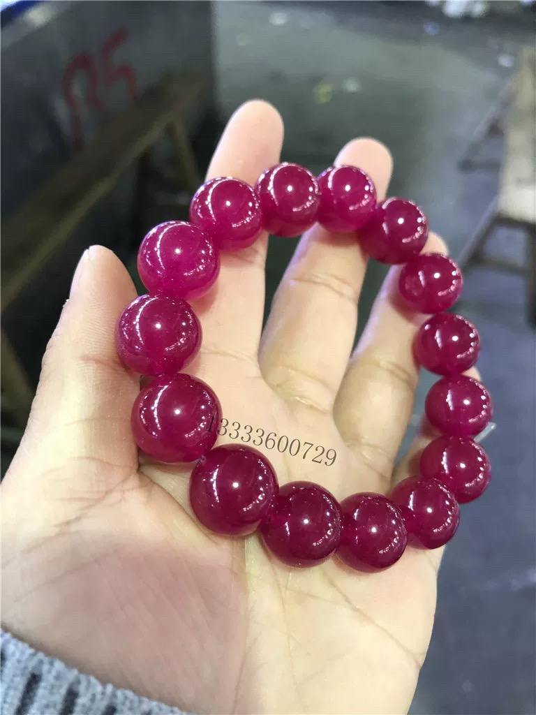 736号精品卡13.5mm  紫色手串随机发1