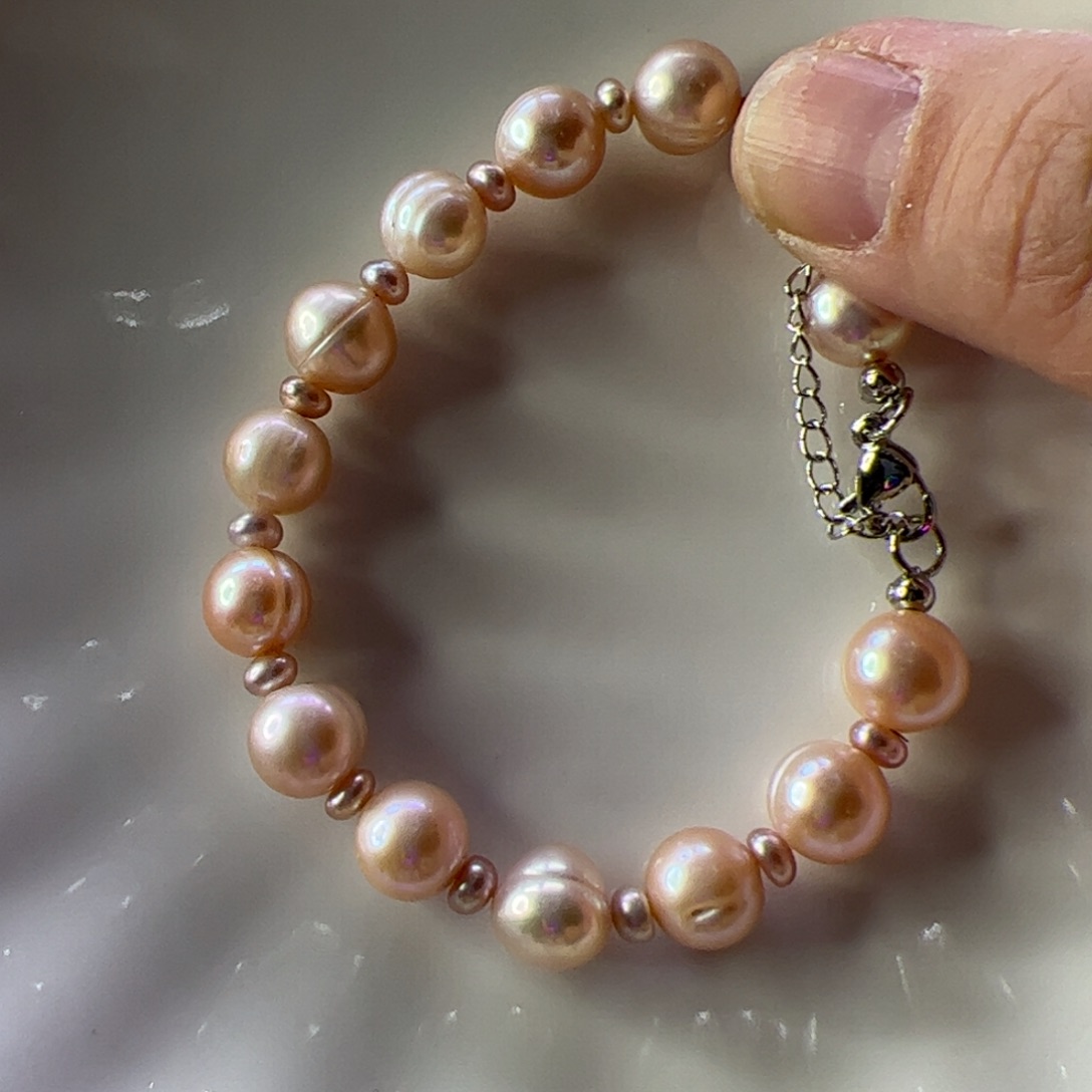 手绳合金淡水珍珠937