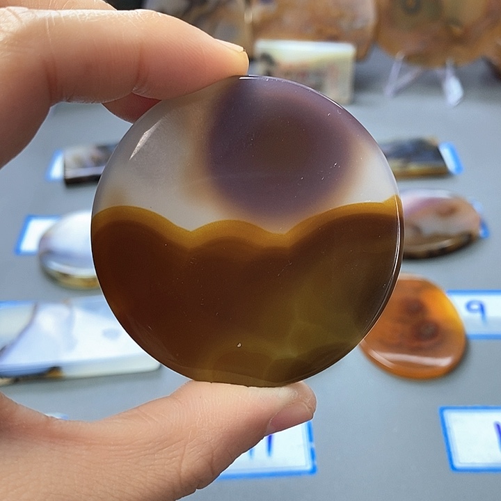 玛瑙/玉髓未镶嵌珠宝半成品