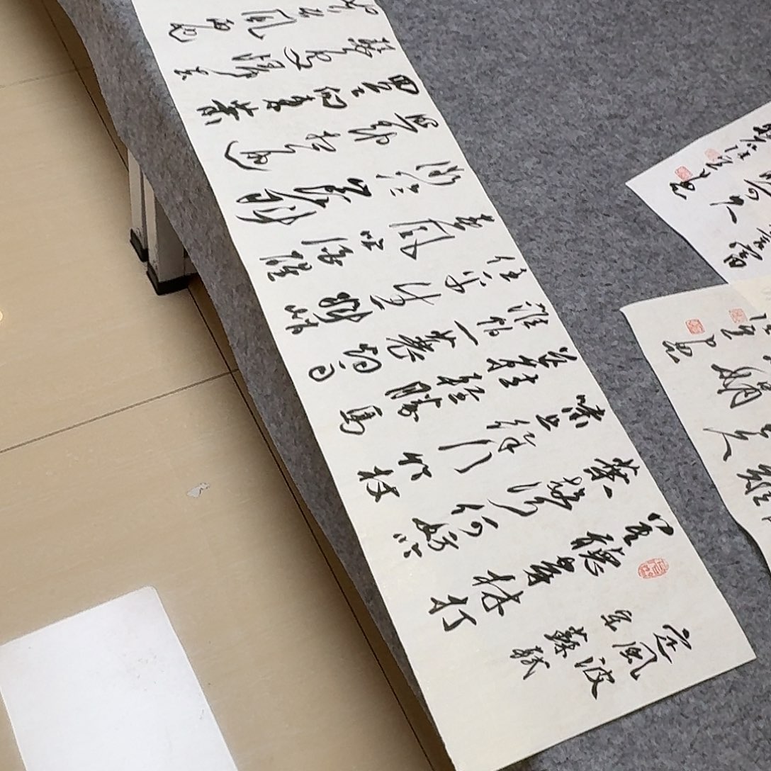 书法第五届兰亭奖张老师138×34