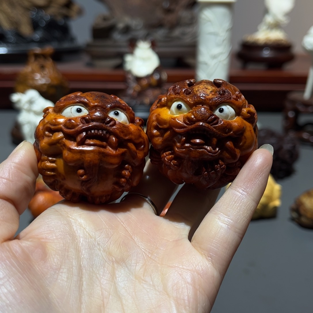 木行****生鹿角工艺品摆件