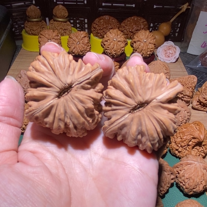 吊坠文玩核桃四座楼