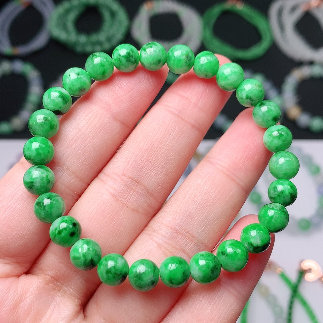 翡翠手链未镶嵌翡翠