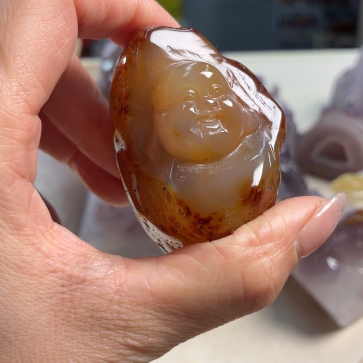 玛瑙/玉髓未镶嵌吊坠(不含链)