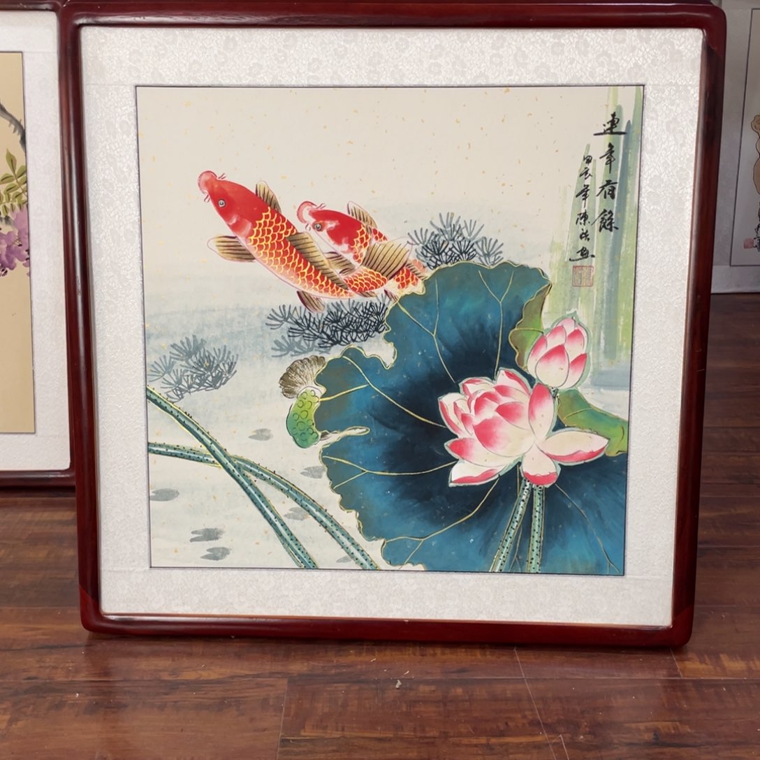 国画带框尺寸63*63厘米