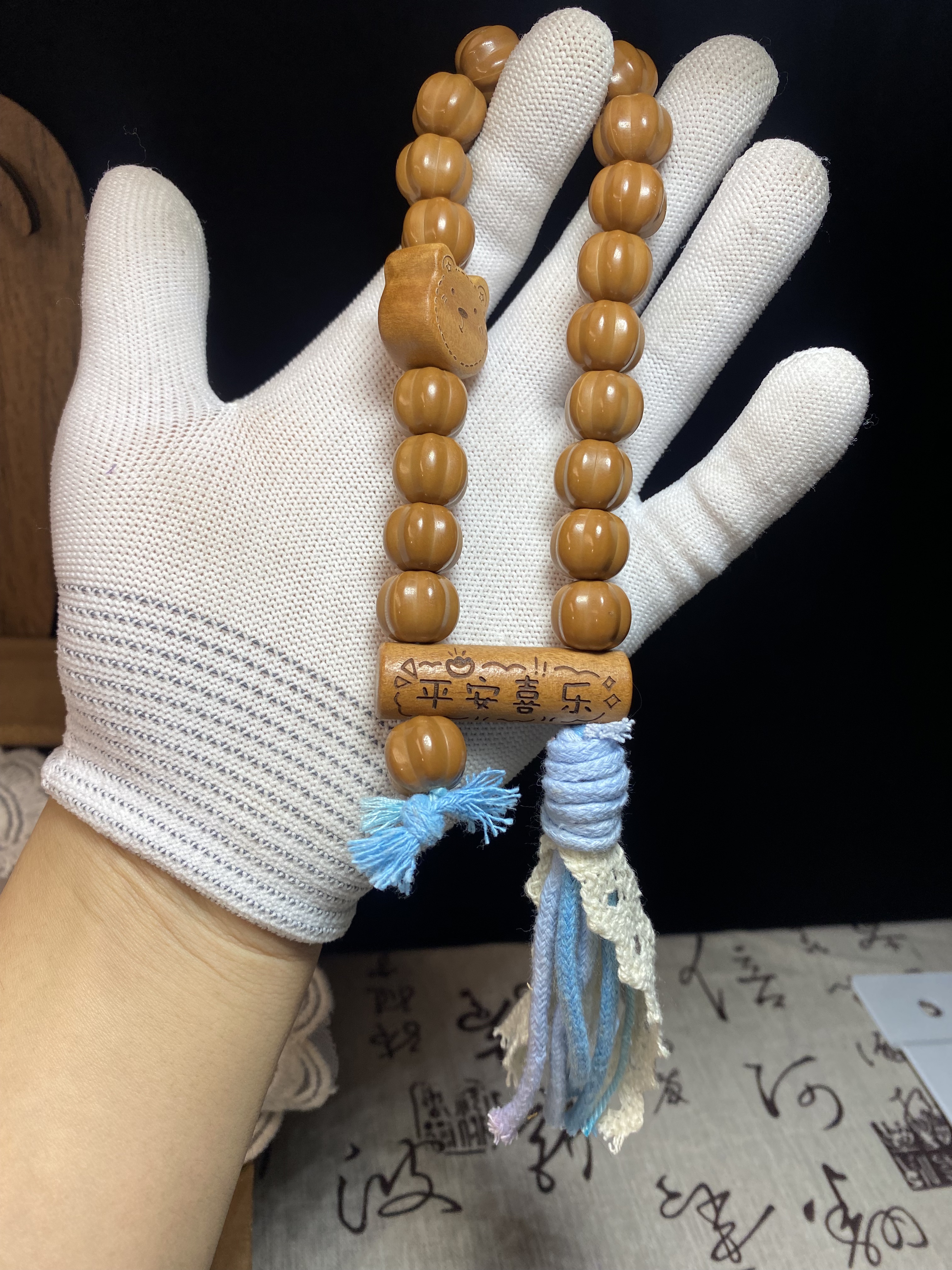 【泡芙南瓜】 河南原产地精挑猴头核桃支持DIY定制原色系列文玩手持