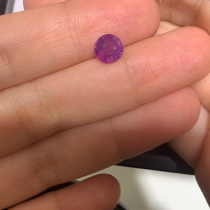 蓝宝石裸石2.04ct无烧紫蓝宝