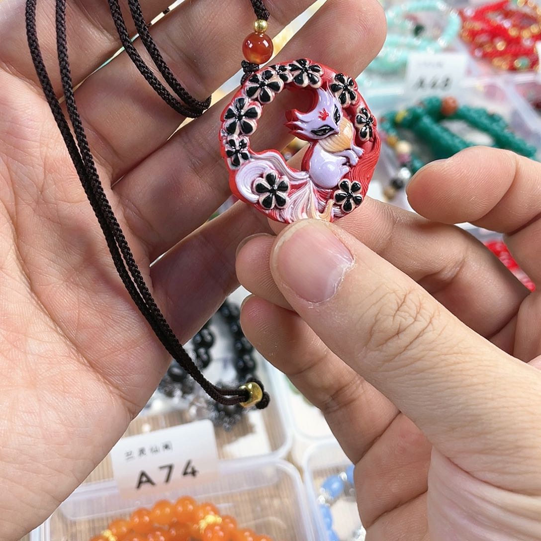 玉髓手饰银S925镀金镶嵌