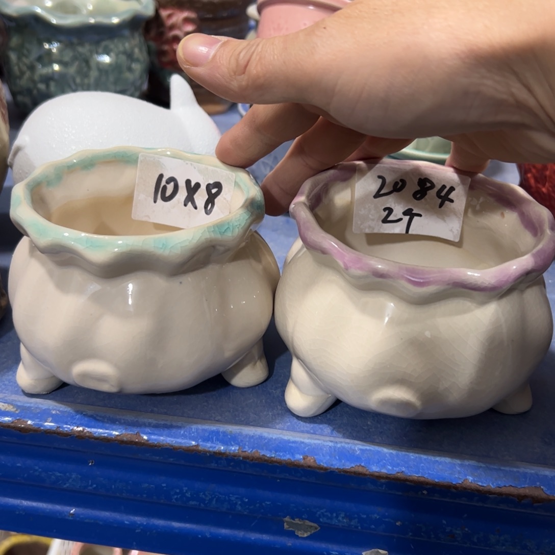 陶瓷多肉小花盆@@2084