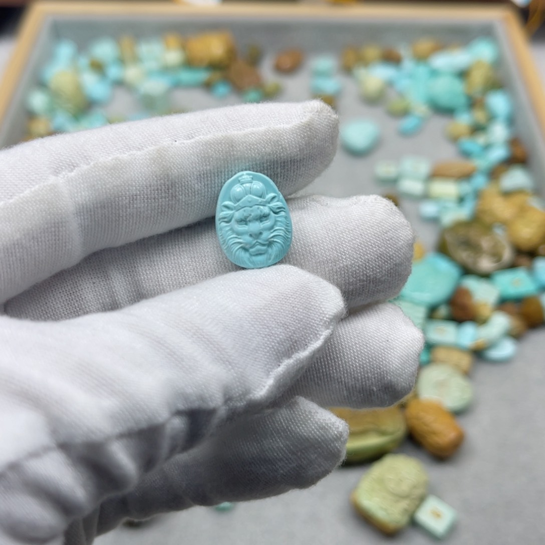 绿松石挂件未镶嵌