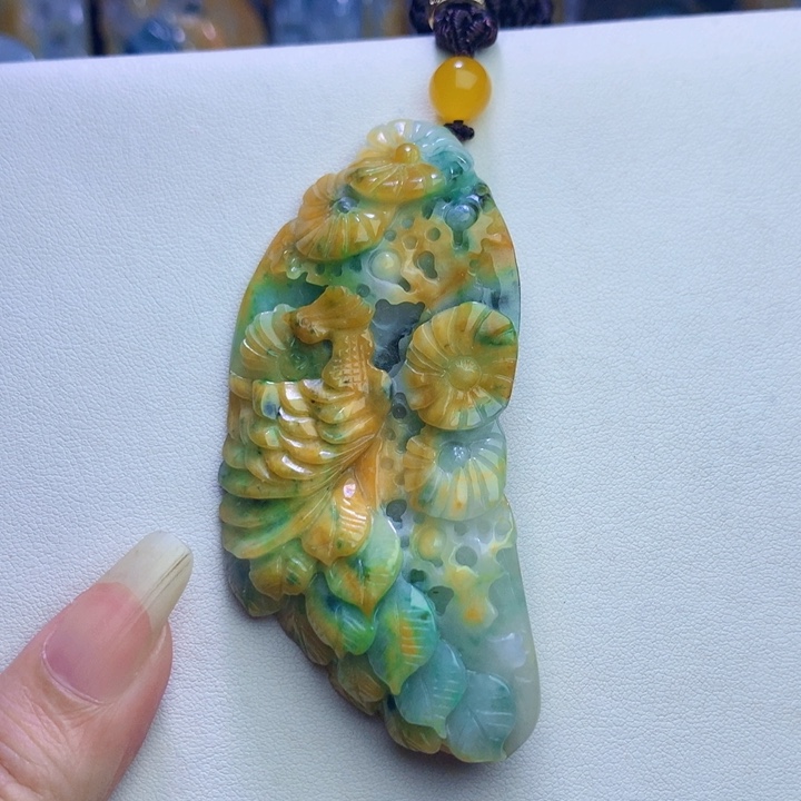 颈饰未镶嵌翡翠凤