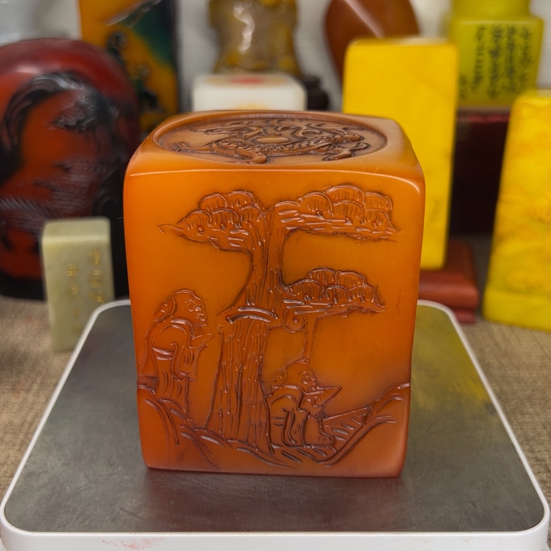 寿山石印石精品印章