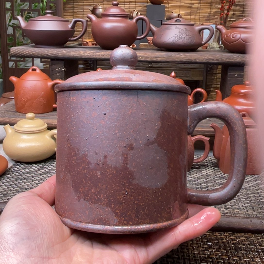 紫砂茶壶宜兴原矿紫砂手工制600