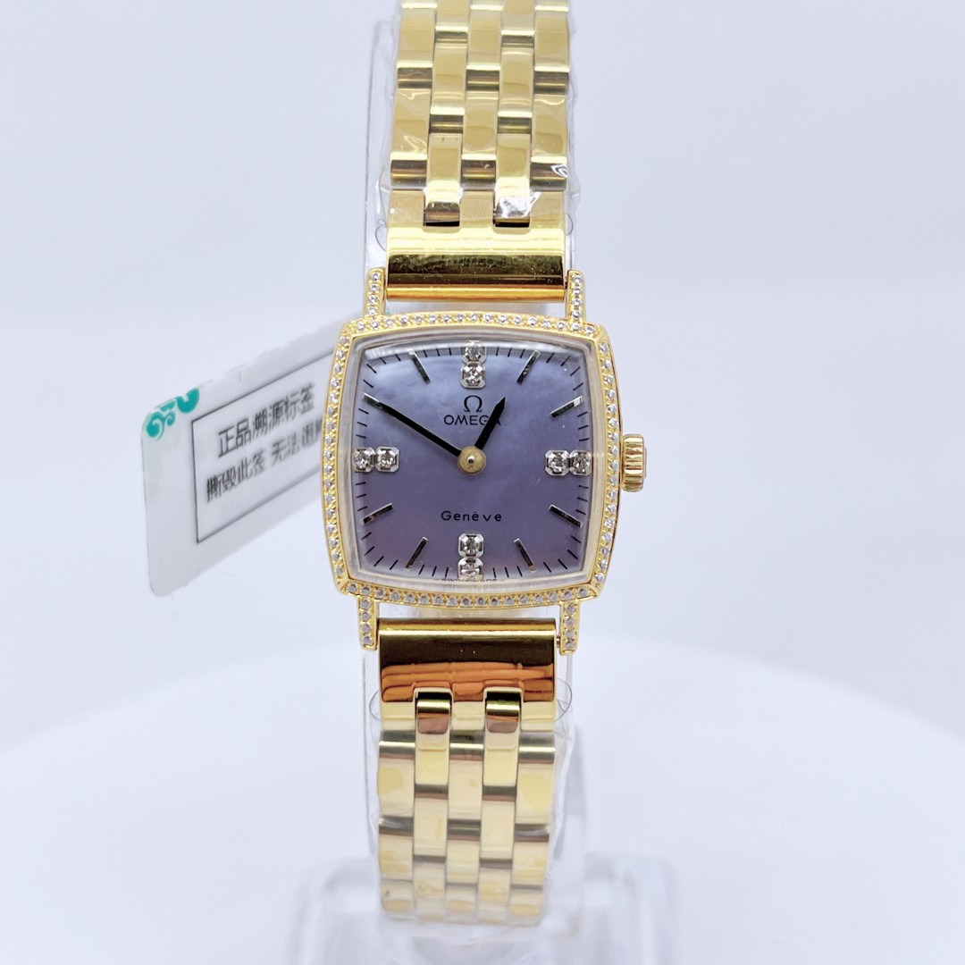 95新 Omega/欧米茄  手动机械后钻20mm/公价32999/wh9835