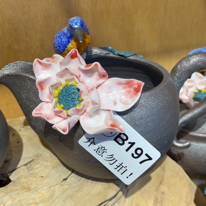 手工制作陶瓷茶具茶杯青蛙