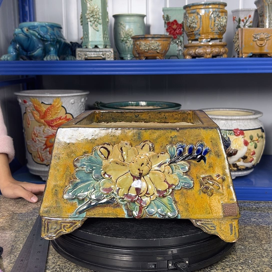 储***️石湾花盆放漏价格