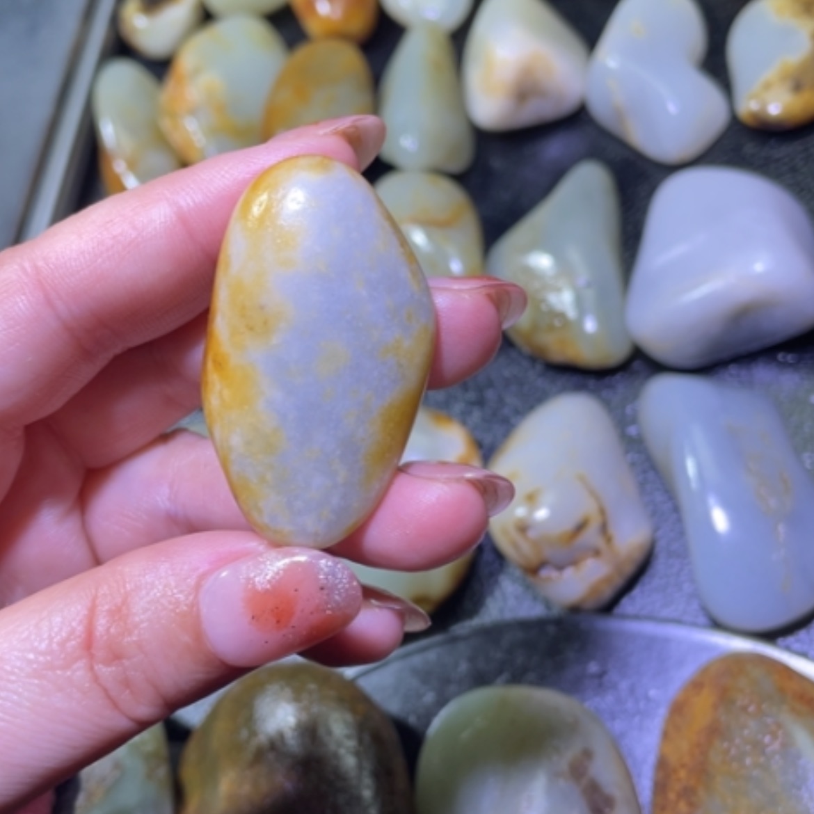 【闪购商品】颈饰未镶嵌和田玉高*波