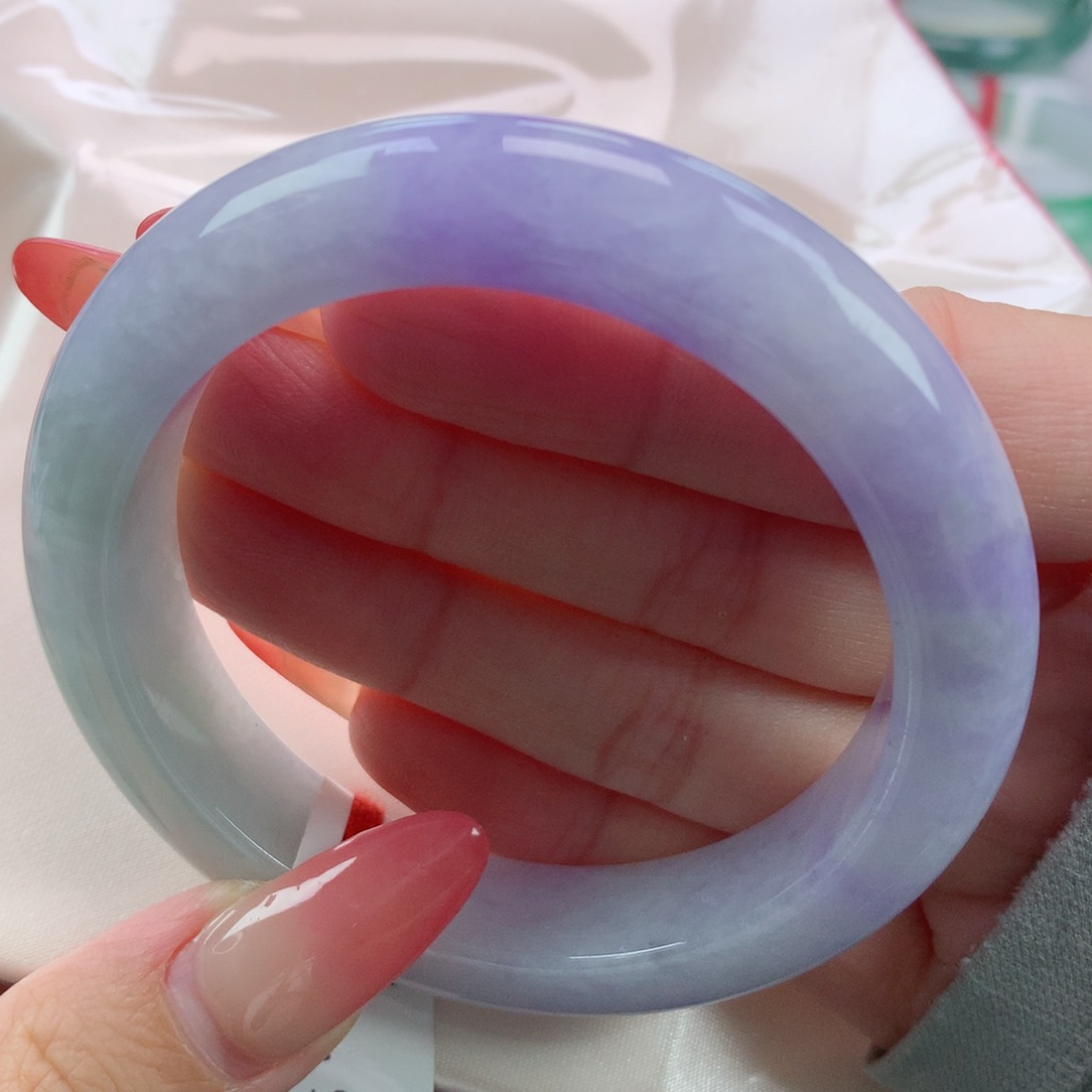 未镶嵌手镯翡翠缅甸天然翡翠A货54➕