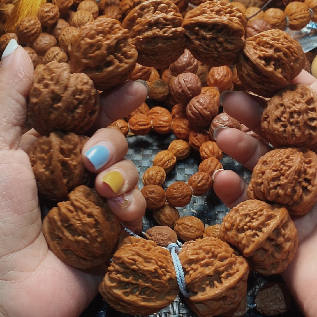 文玩核桃手串窝底