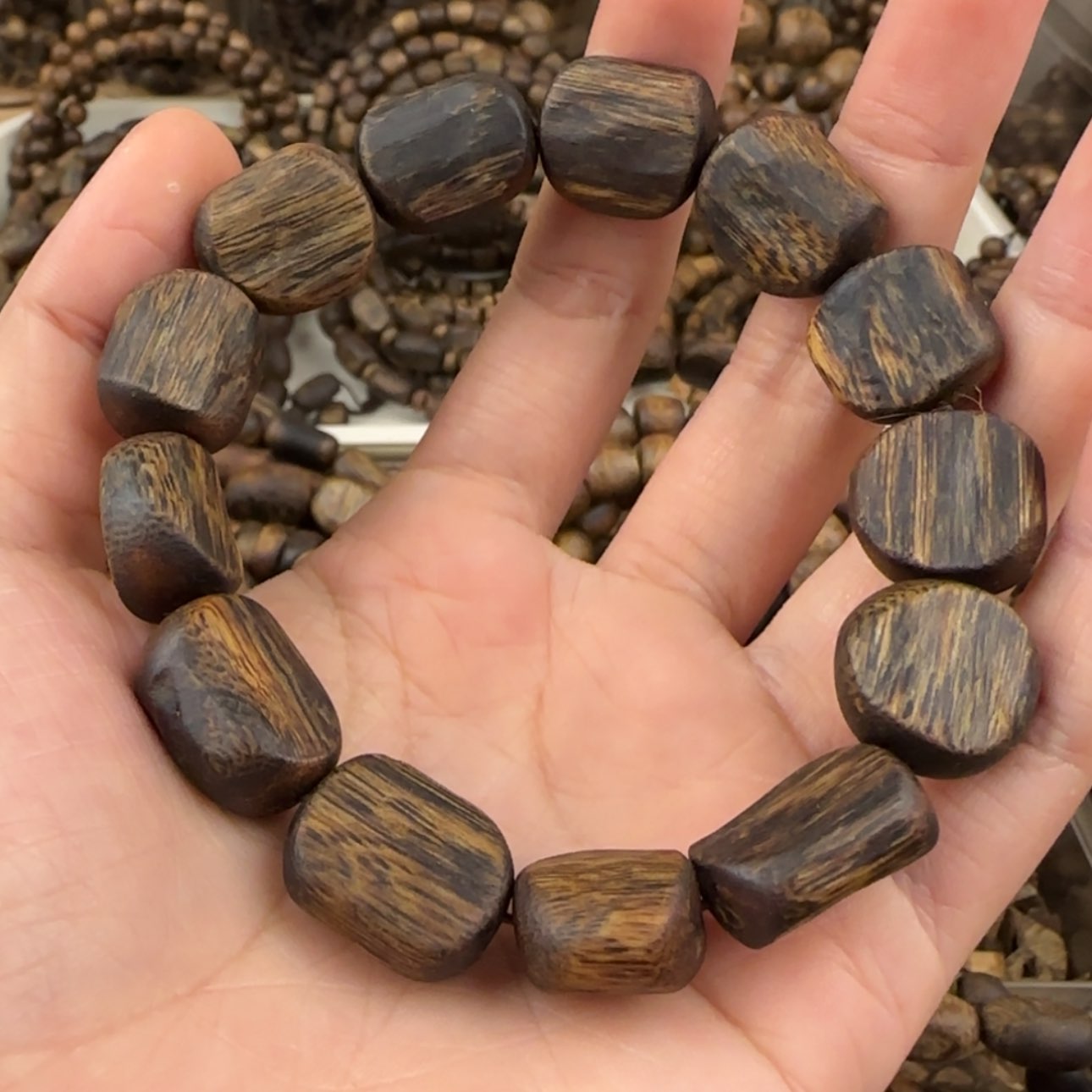 【闪购商品】沉香手串再*?奇楠手串13.8克