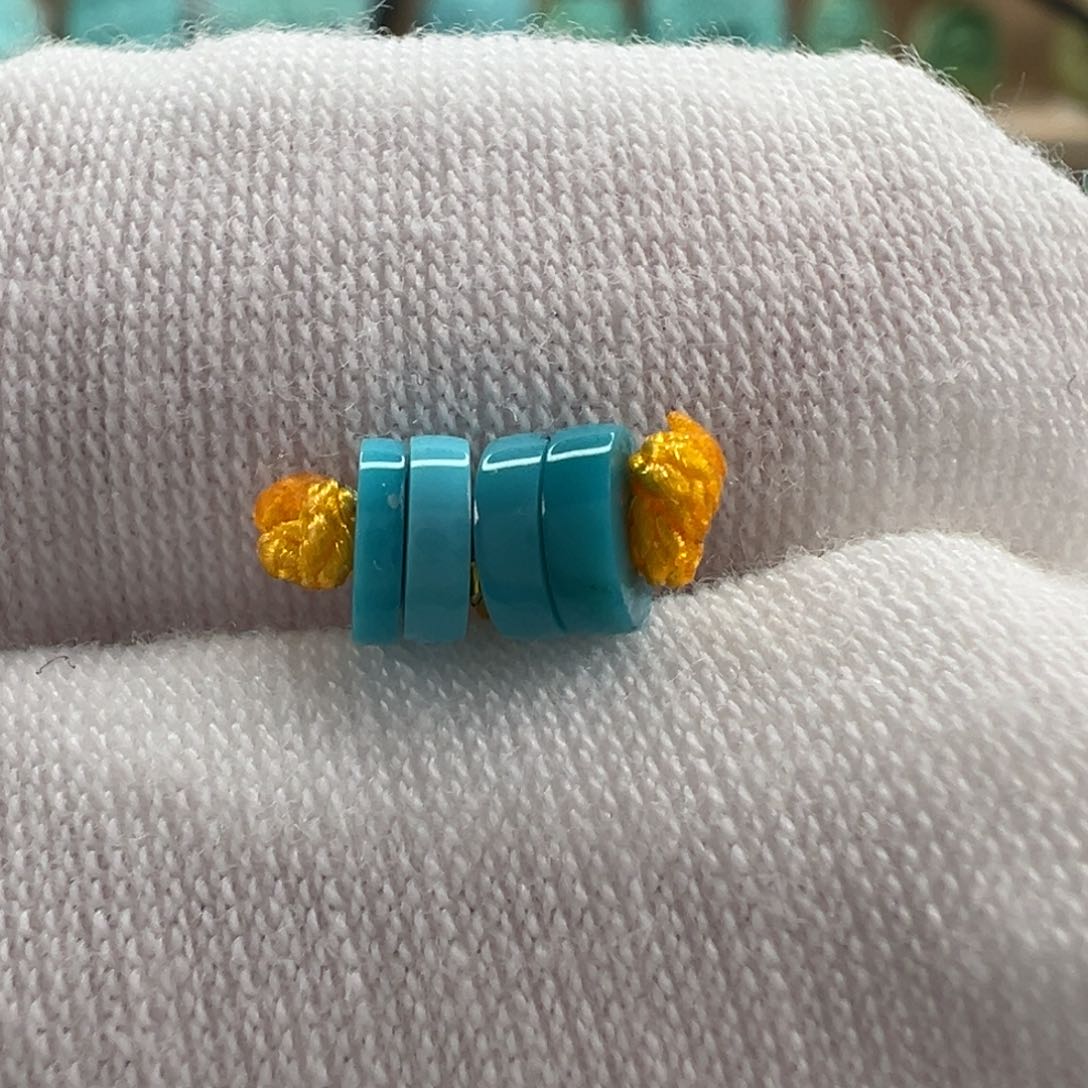 未镶嵌绿松石配饰4.5*1.4