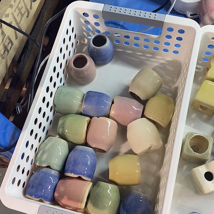 红陶【满10米包邮默认微瑕疵】6个浮力