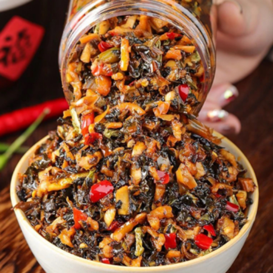 儿时味道湘西外婆菜