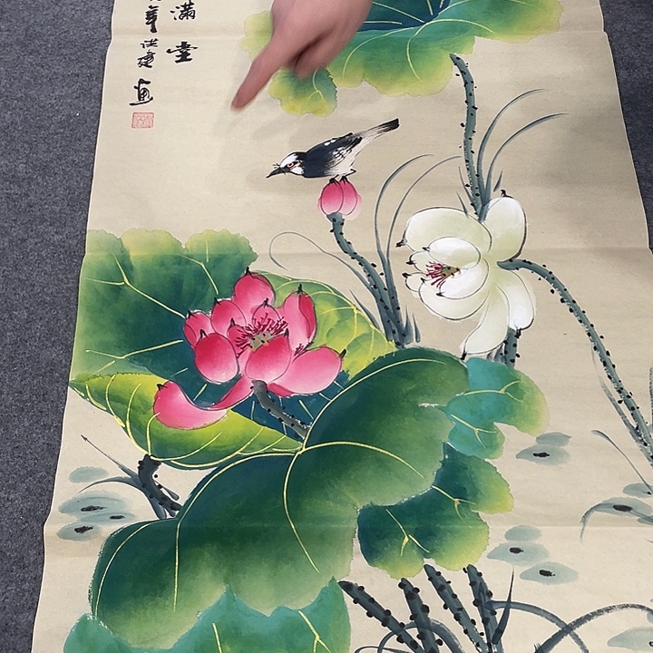 国画今天上午国画选购