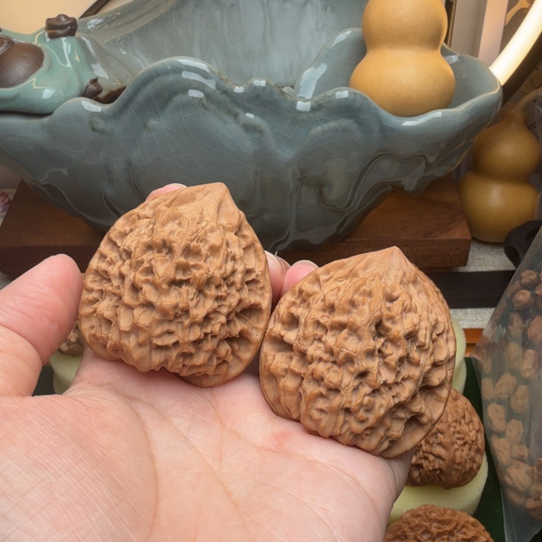 核桃文玩核桃吊坠官帽46