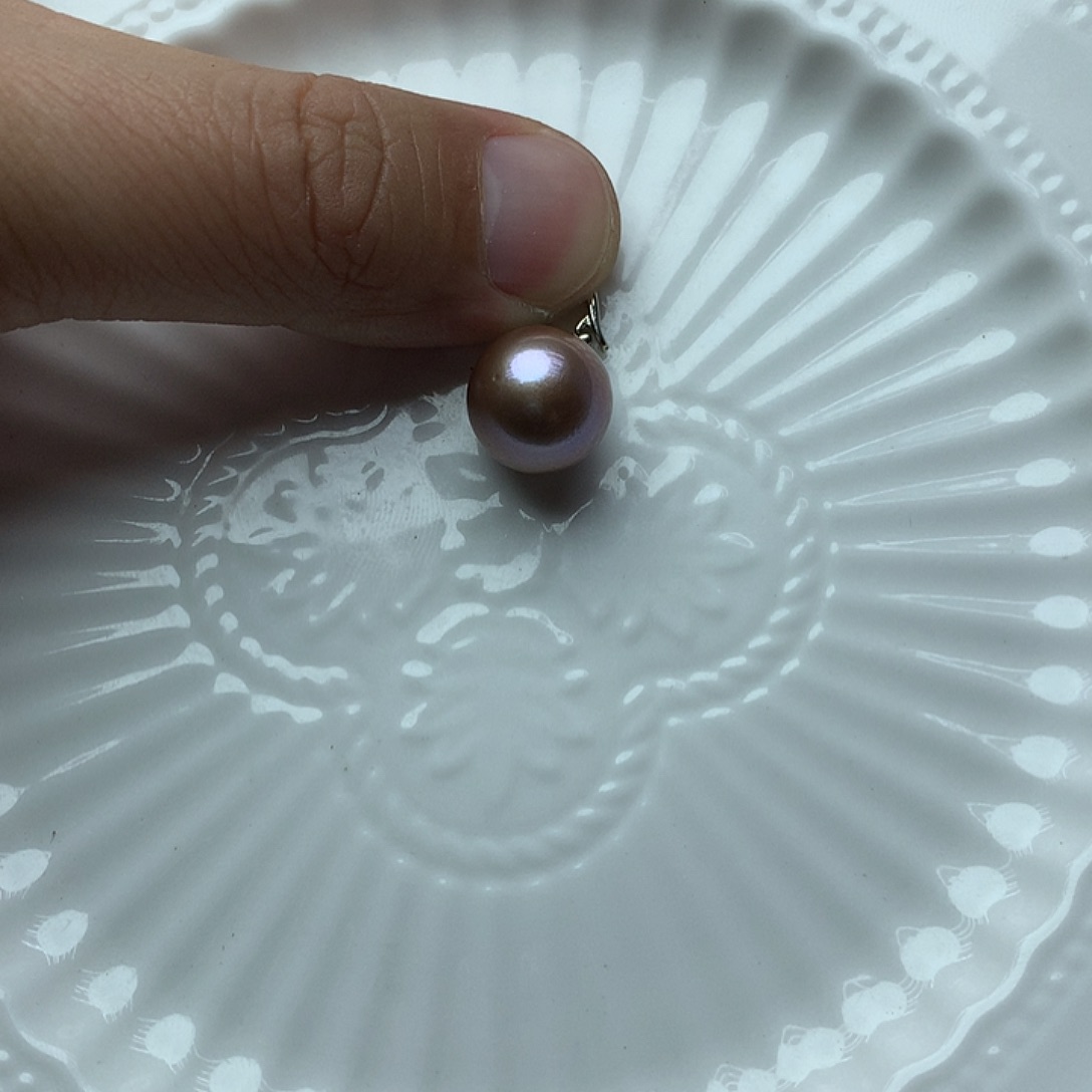 淡水珍珠12-13未镶嵌12-13吊坠t27