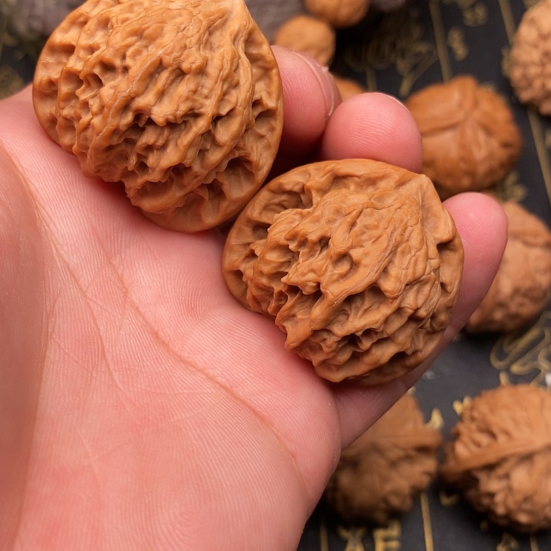 把件文玩核桃龙13狮子头