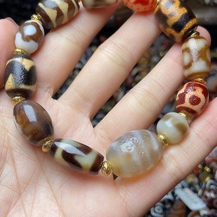 玛瑙/玉髓未镶嵌手链