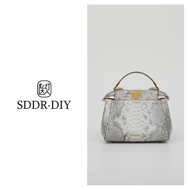 私订达人2025时尚轻奢潮流性感女士 真皮蛇皮女包百搭气质