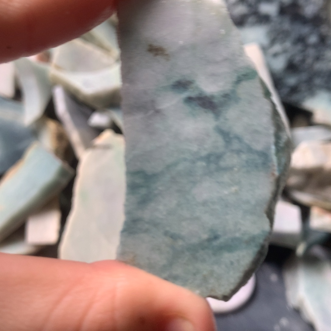 翡翠颈饰未镶嵌缅甸翡翠