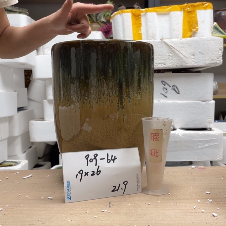 粗陶多肉花盆微瑕64