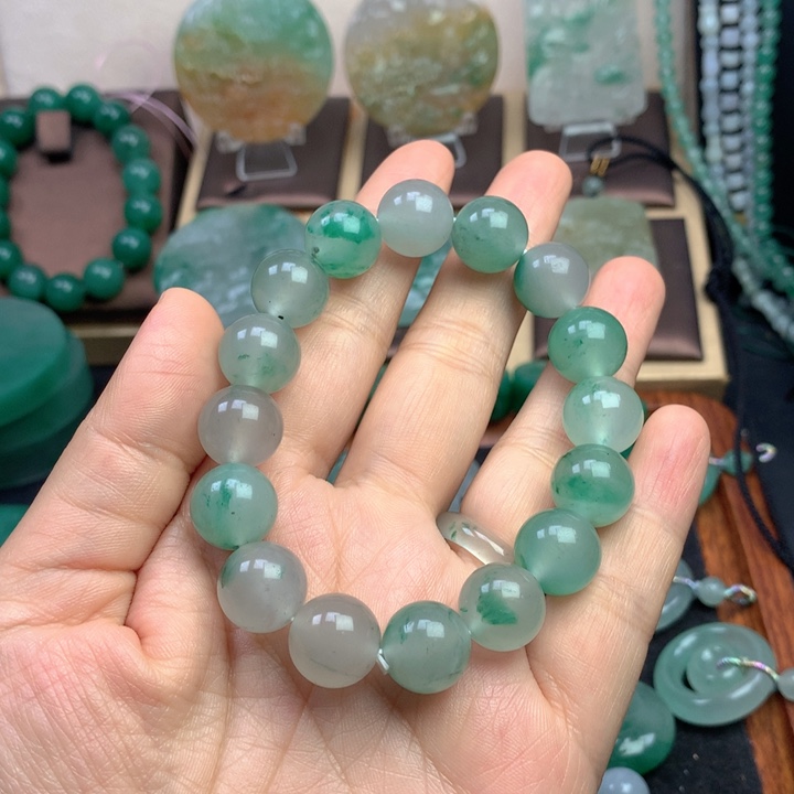 未镶嵌石英质玉珠宝半成品悠*